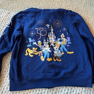 Disney Mickey and friends full zip 50th anniversary XL